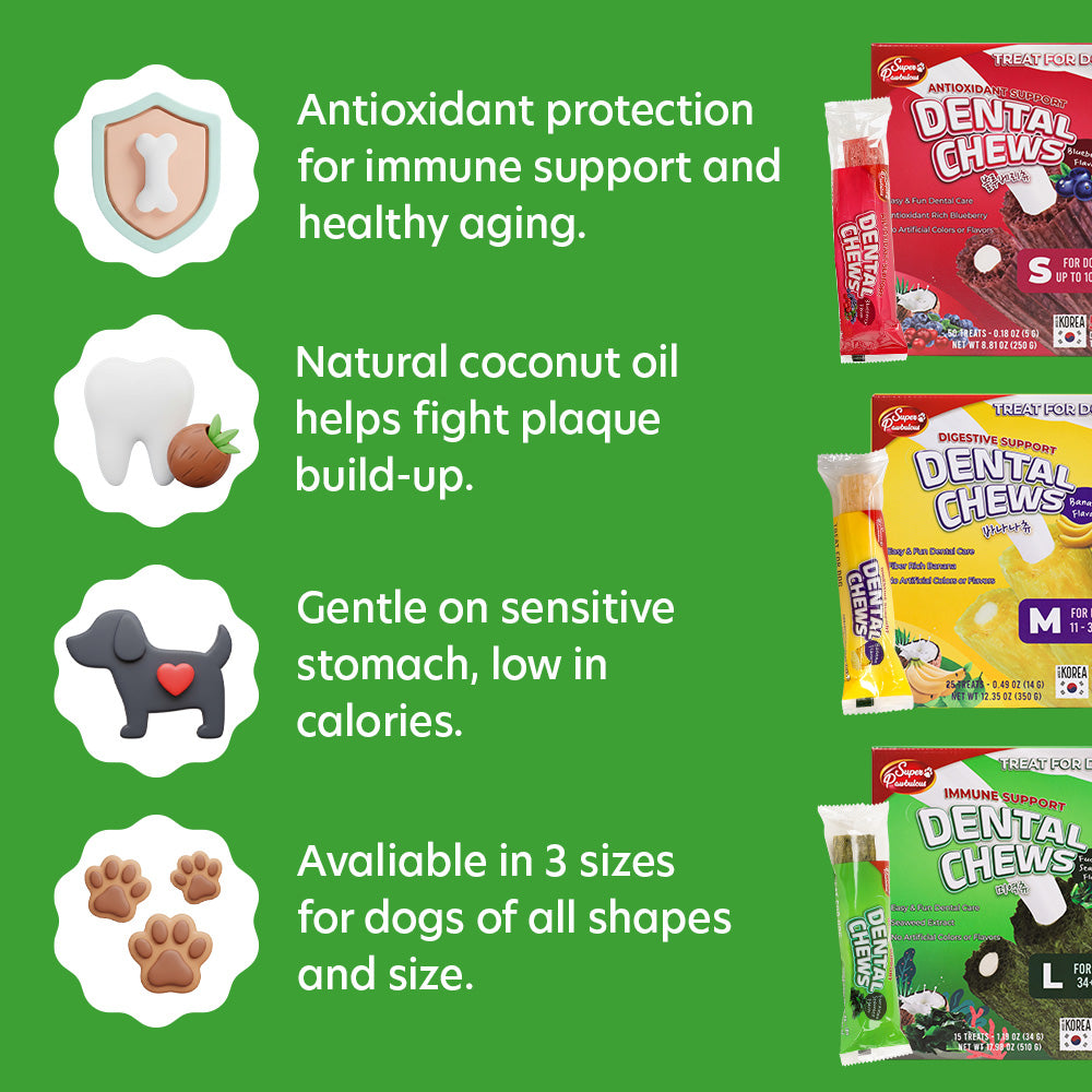 Dental Chews Seaweed - Immune Support