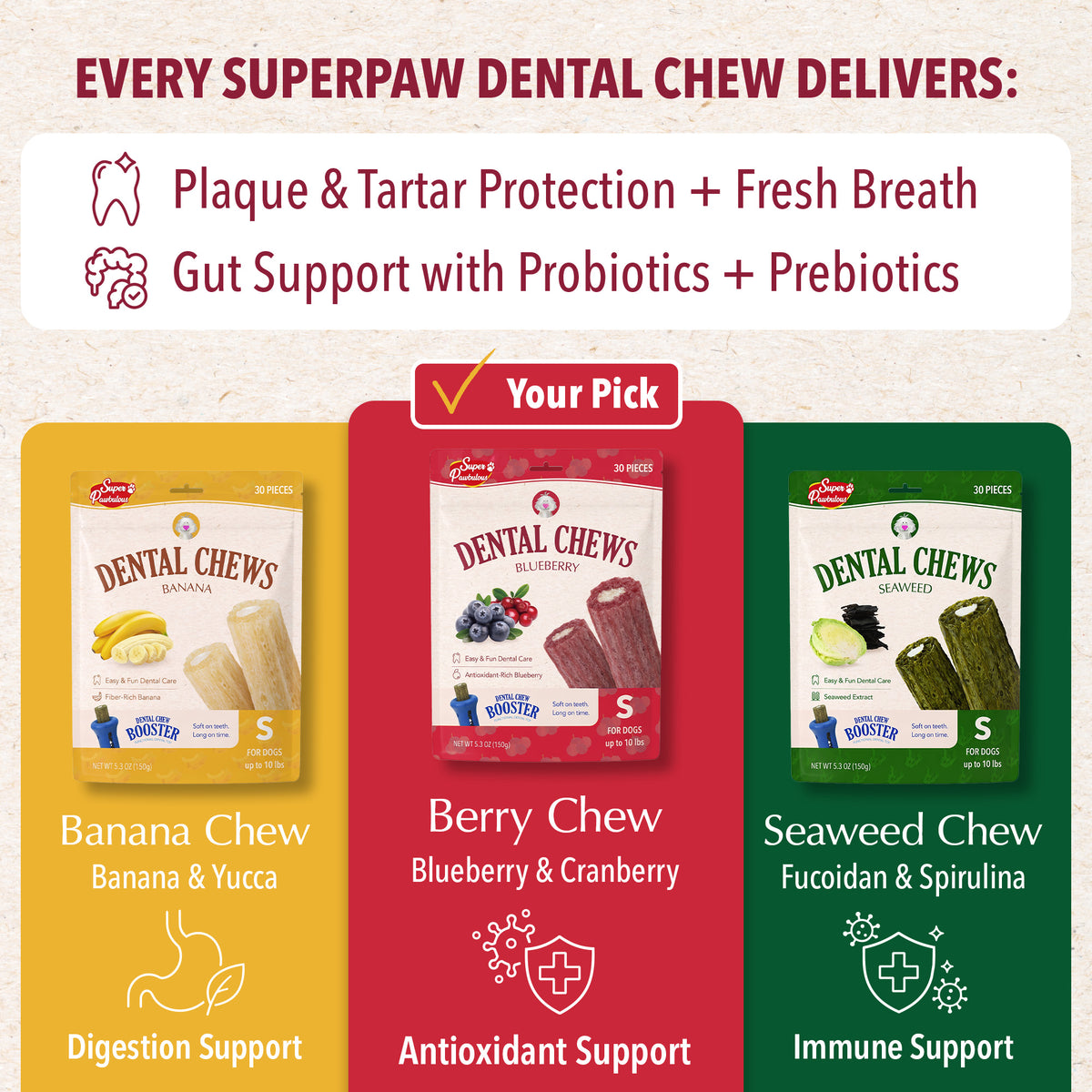 Dental Chews - Berry