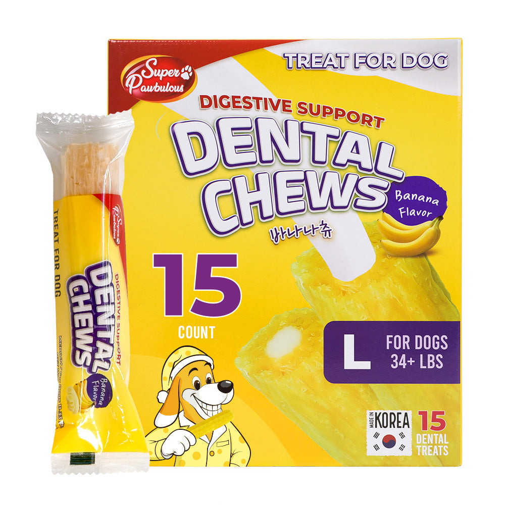 Dental Chews Banana - Digestive Support