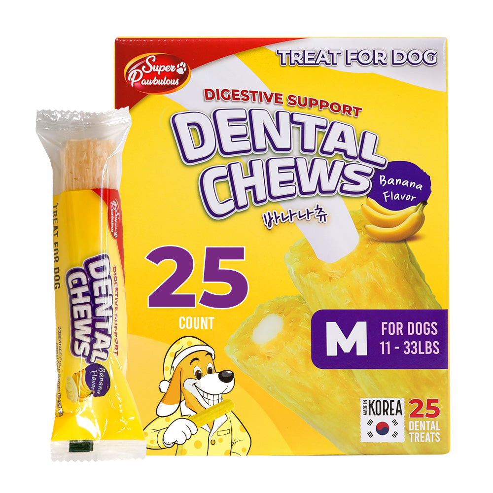 Dental Chews Banana - Digestive Support
