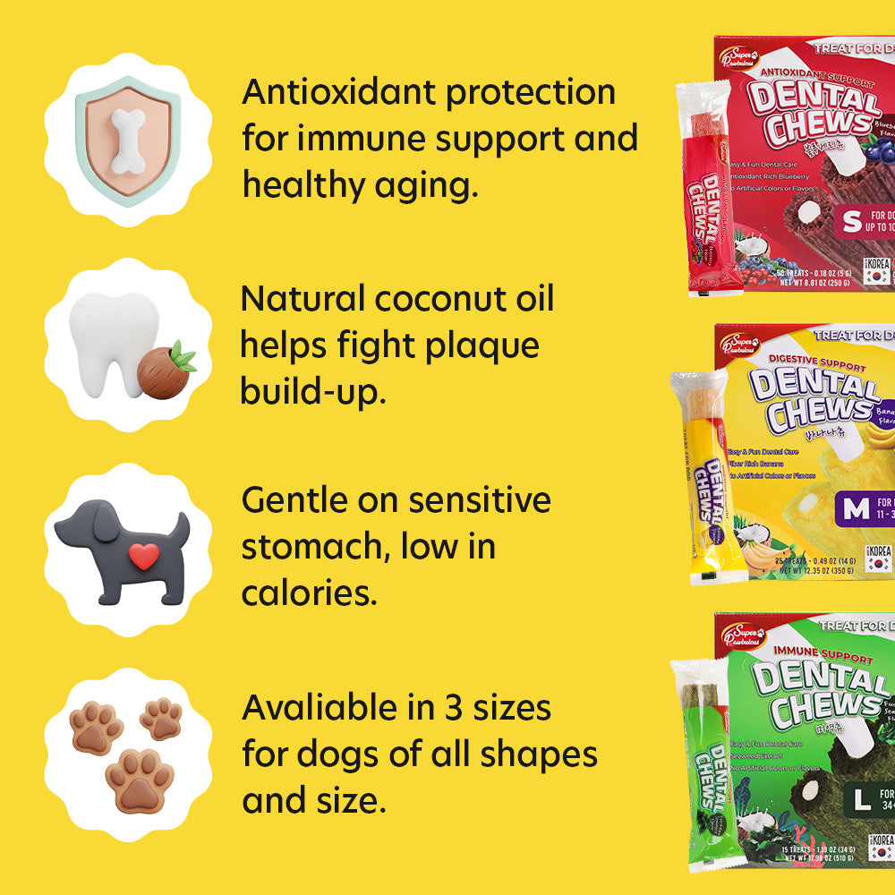 Dental Chews Banana - Digestive Support