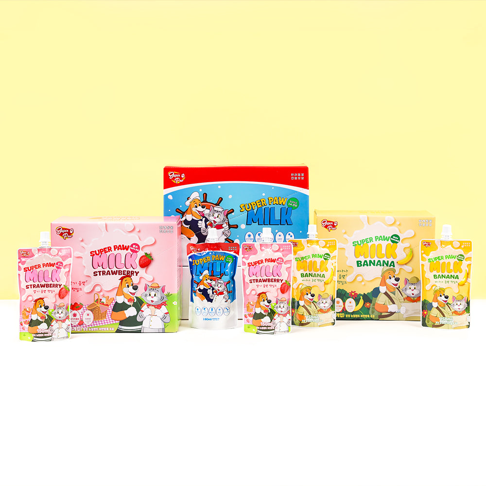 Dog & Cat Milk, Lactose FREE, Banana, 5.07 fl oz / 150mL per Pack, 8-Pack