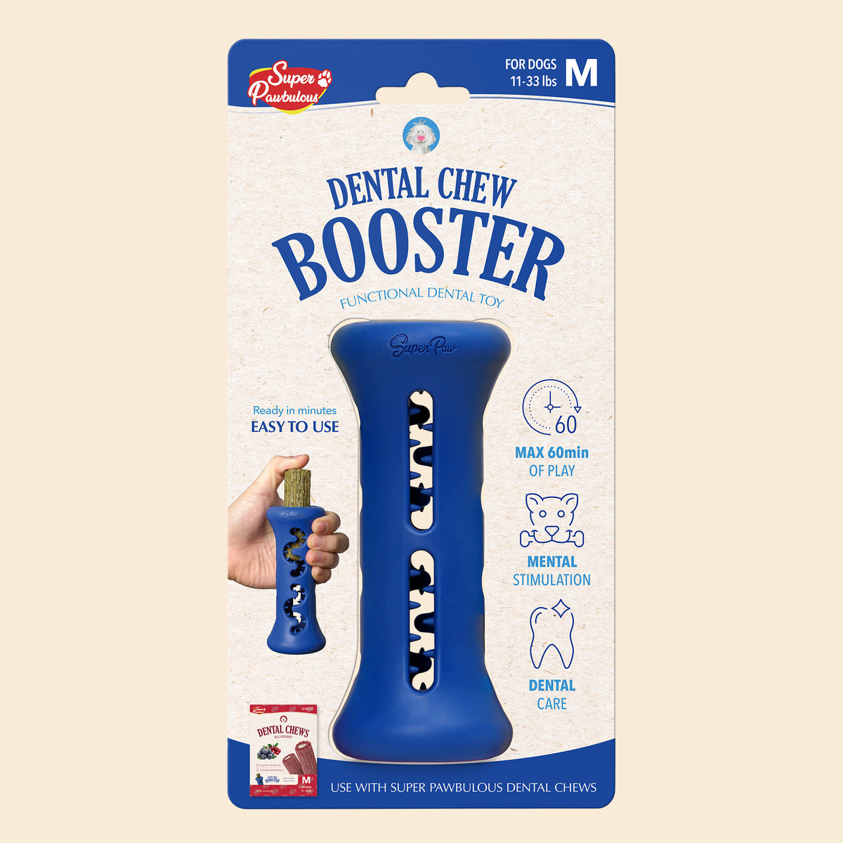 Dental Chew Booster - Ultimate Oral Care for Dogs